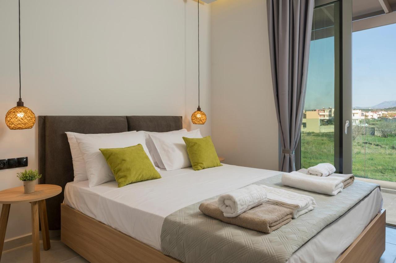 Aegean Breeze Luxury Apartments Next To The Sea Малеме Экстерьер фото
